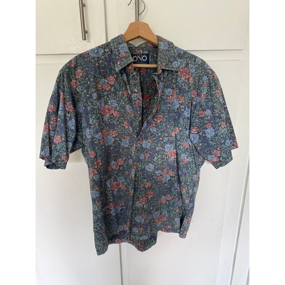 Vintage Ono & Company by Liberty House Hawaiian Aloha Shirt Size Large
